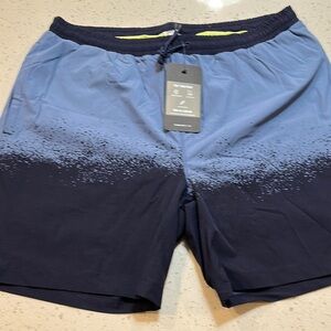 Men's Blue Gradient Swim Shorts